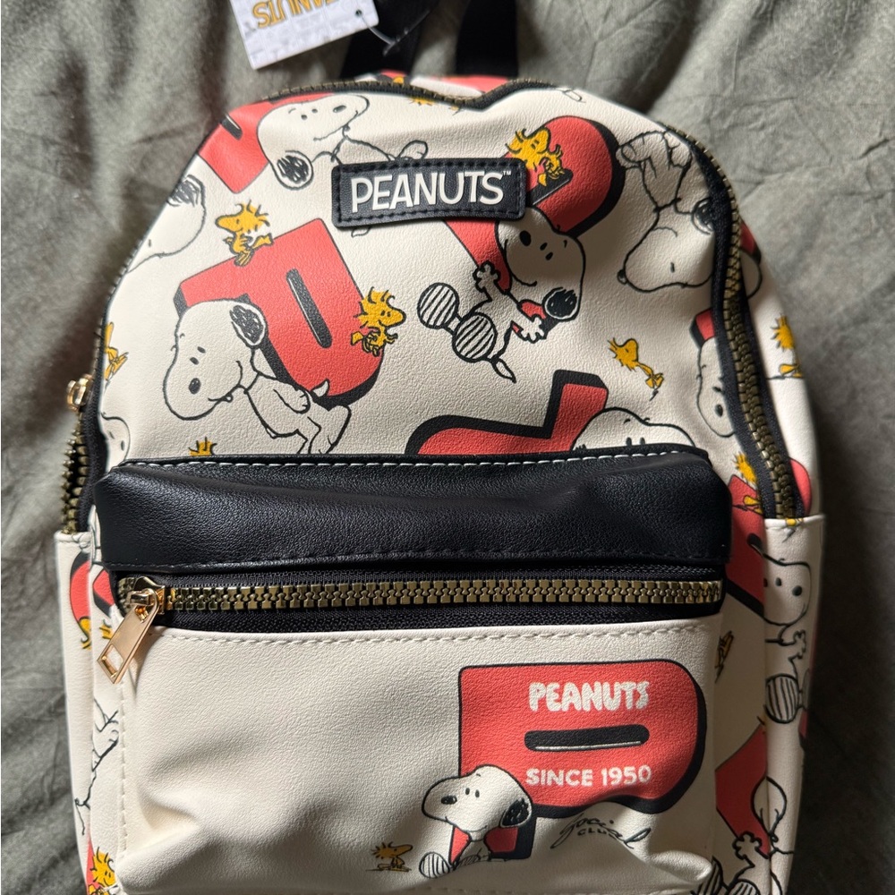 Peanuts Snoopy and Woodstock Mini Backpack